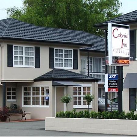 Colonial Inn Motel Christchurch Dış mekan fotoğraf