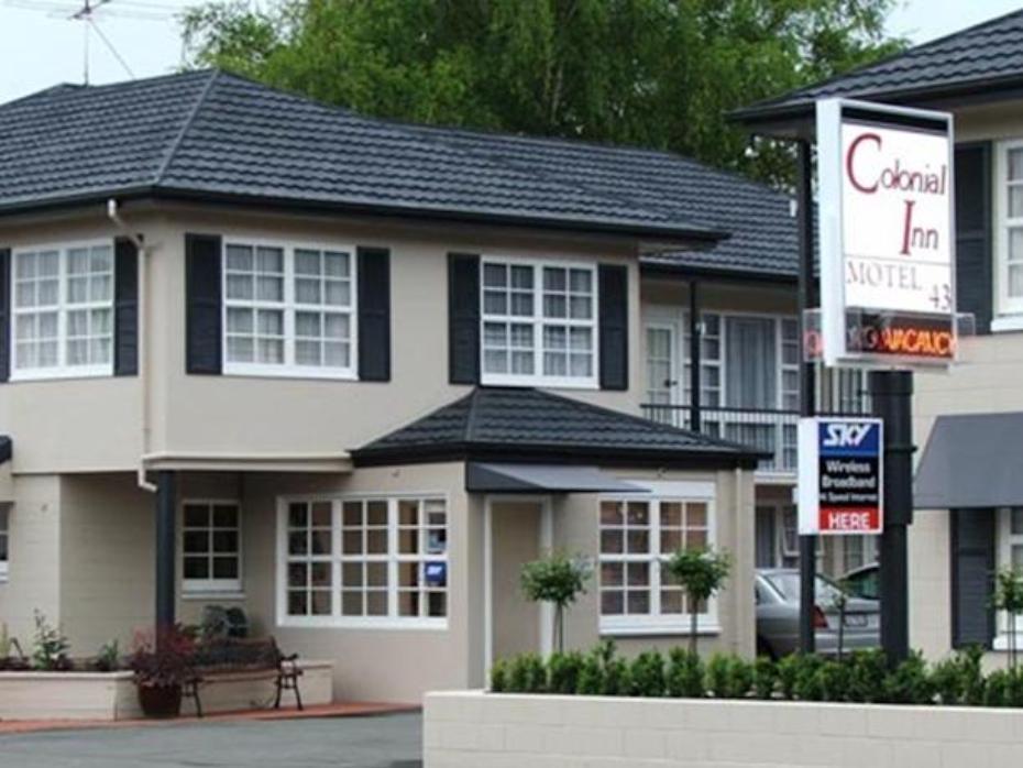 Colonial Inn Motel Christchurch Dış mekan fotoğraf