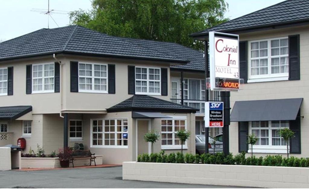 Colonial Inn Motel Christchurch Dış mekan fotoğraf