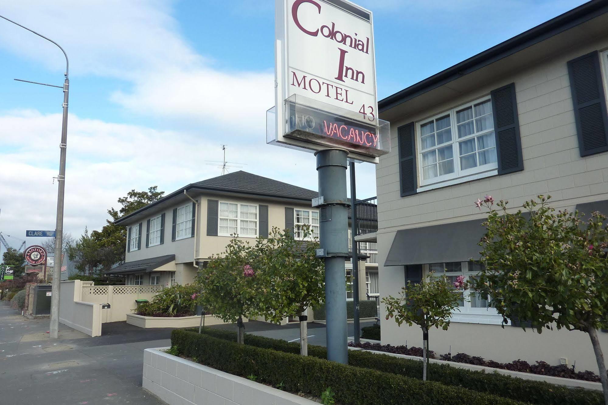 Colonial Inn Motel Christchurch Dış mekan fotoğraf